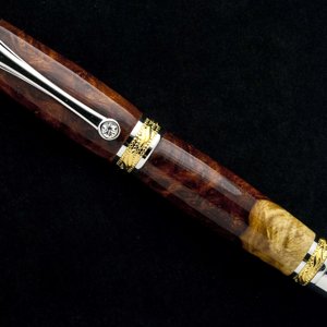 Two Toned Amboyna Burl Majestic