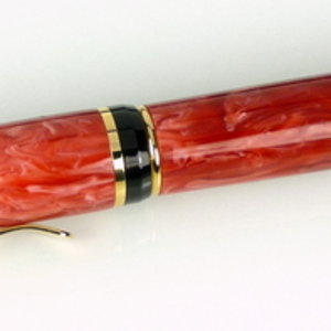 Pen 103 Cigar 10k Gold Brooks803 Vintage Red