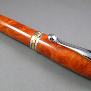 Amboyna Burl Triton Rollerball Pen