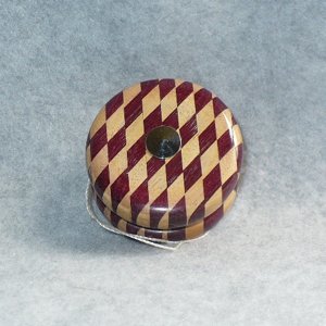 Purple heart and maple yoyo