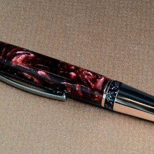 Handcast Bronze and Copper on Rose Gold Aero
