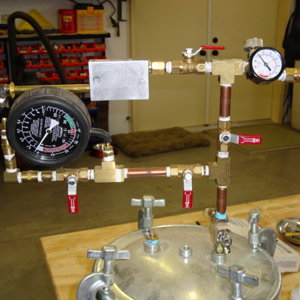 Pressure/Vacuum plumbing