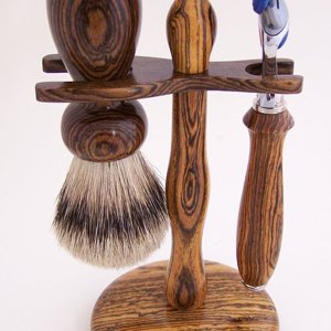 Bocote Shaving Set