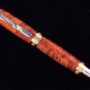 Imperial with Gold Box Elder Burl