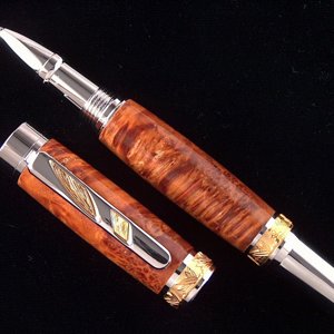 Imperial with Gold Box Elder Burl