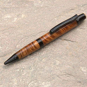 Koa and ebony wooden Sierra style pen