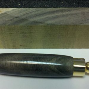 2 tone Jamaican Blue Mahoe Secret compartment