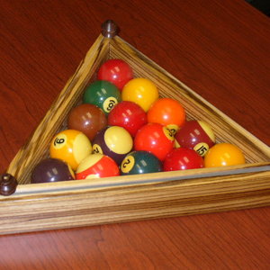 Display case for antique billiard balls-XXX