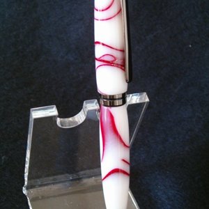 White and Red Ribbon