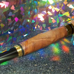 Redwood Lace Burl Classic Rollerball
