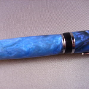closeup of the cigar with the Brooks blank