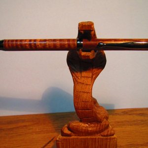 Curly Koa pen