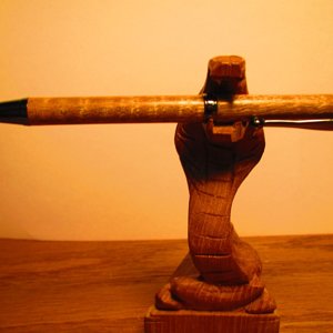 Curly Honduran Mahogany pen