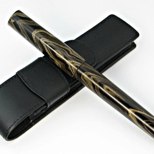 Tan Marbled Ebonite Kitless - Lg