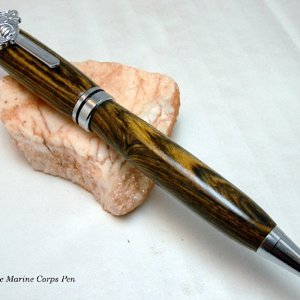 Bocote Marine Corps Euro Pen