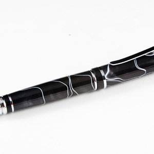 Cigar in Chrome with "Lightning" acrylic