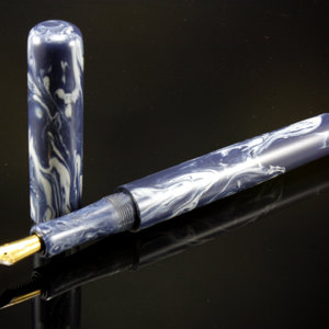 Blue-Gray Kitless Fountain Pen