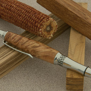 BEB wood based on Phoenix Pen Kit - Chrome