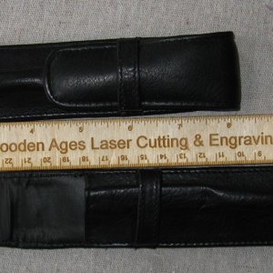 Leather pen cases