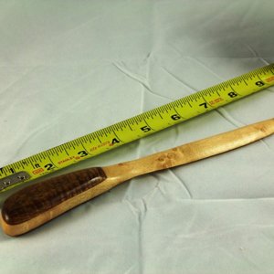 wood letter opener