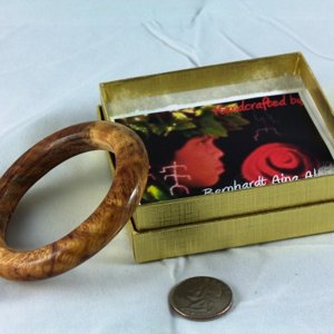 all wood bangle