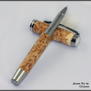 Black Ash Burl Pen