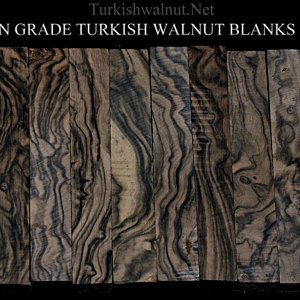 Diamond & Exhibition grade Turkish walnut pen blanks