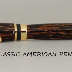 Classic American pencil w/Black Palm