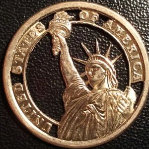 Tru-Presidential Dollar™ coin(Reverse)