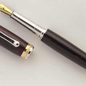 Red and Black Ebonite Jr. Statesman