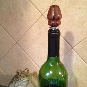 My first bottle stopper