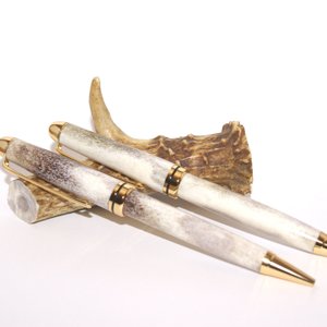 Deer Antler Pens ( I shot the deer in 1981 )