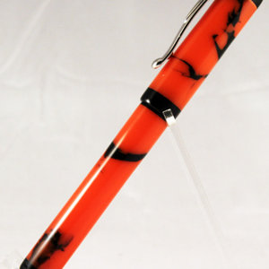 Orange Camo Marble Cap Done