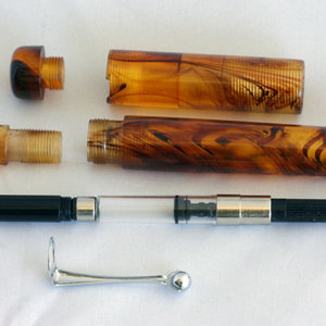 Amber Kitless Pen