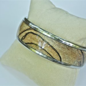 Spalted Maple Bangle