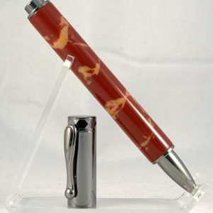 Red w/Gold Marble PR 2