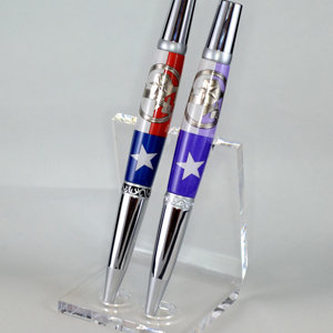 Pair of Texas Coin Pens from Seamus!