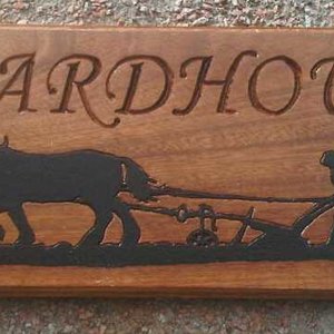 Latest house sign