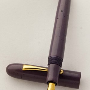 Lavender Ebonite with Inclusions