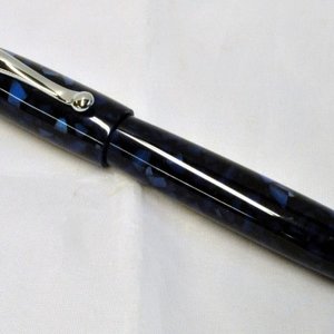 Rich Blue Pearl Custom Fountain Pen