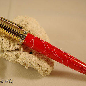 Duchess in Red Lava Bright blank