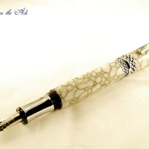 Apollo in White Tru stone with gold web