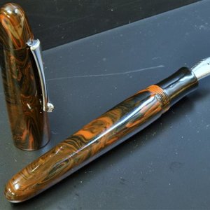 Black Rose Lucite Custom FP