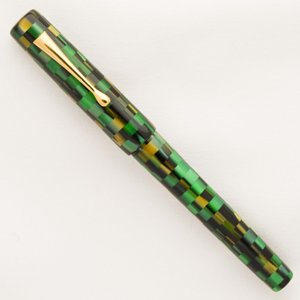 Custom Green and Gold Mosaic