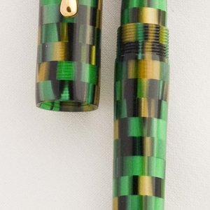 Custom Green and Gold Mosaic