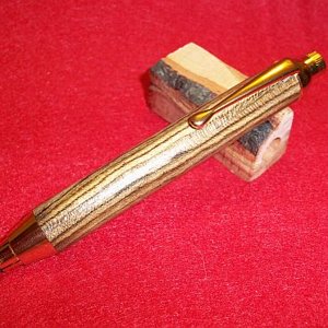 Sketch Pencil from Bocote in Gold