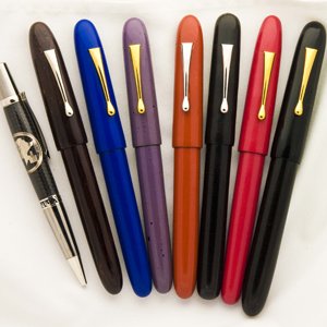 Collection of Ebonite Pens