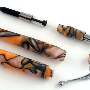 Psycho acrylic custom fountain pen