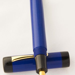 Custom Ebonite: Blue and Black