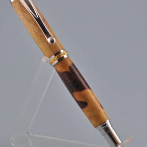 Jr. Statesman in desert ironwood burl, buffed